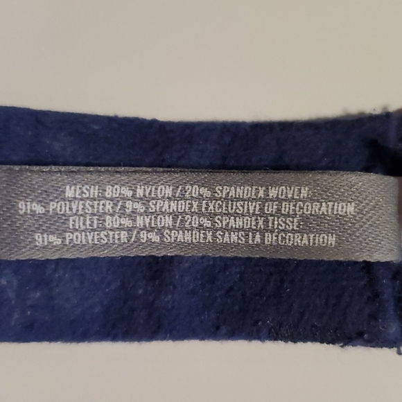 Navy Padded Bra by Aerie - 34C - Picture 11 of 11